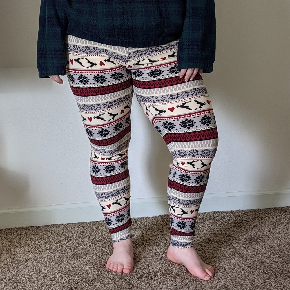 NWOT Christmas Leggings